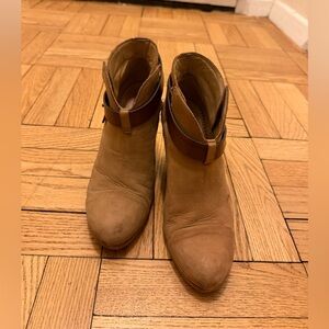 rag & bone Tan Ankle Boots